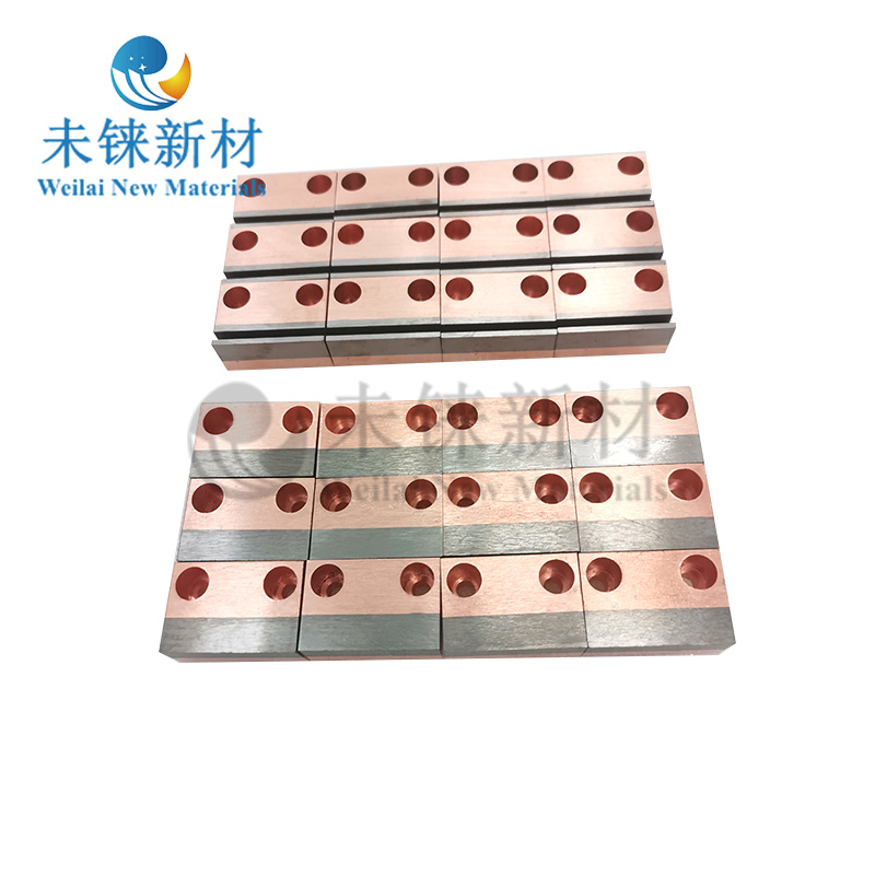 Tungsten copper bonding electrode Tungsten copper bonding electrode