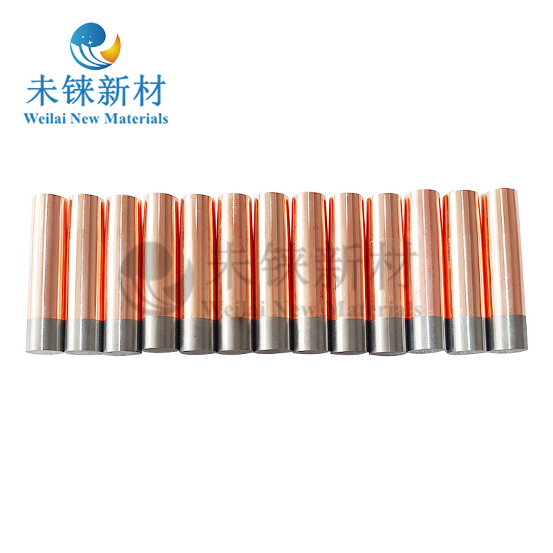 Tungsten copper bonding electrode Tungsten copper bonding electrode