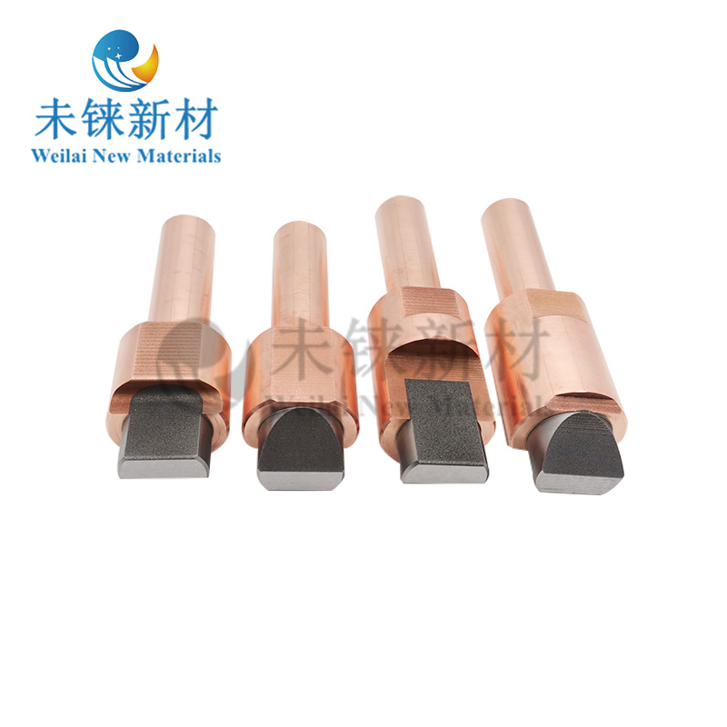 Tungsten copper bonding electrode Tungsten copper bonding electrode