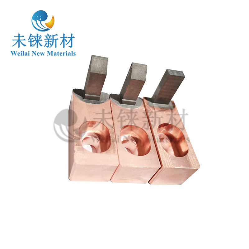 Tungsten copper bonding electrode Tungsten copper bonding electrode