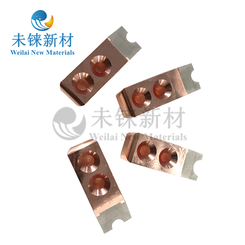 Tungsten copper bonding electrode Tungsten copper bonding electrode