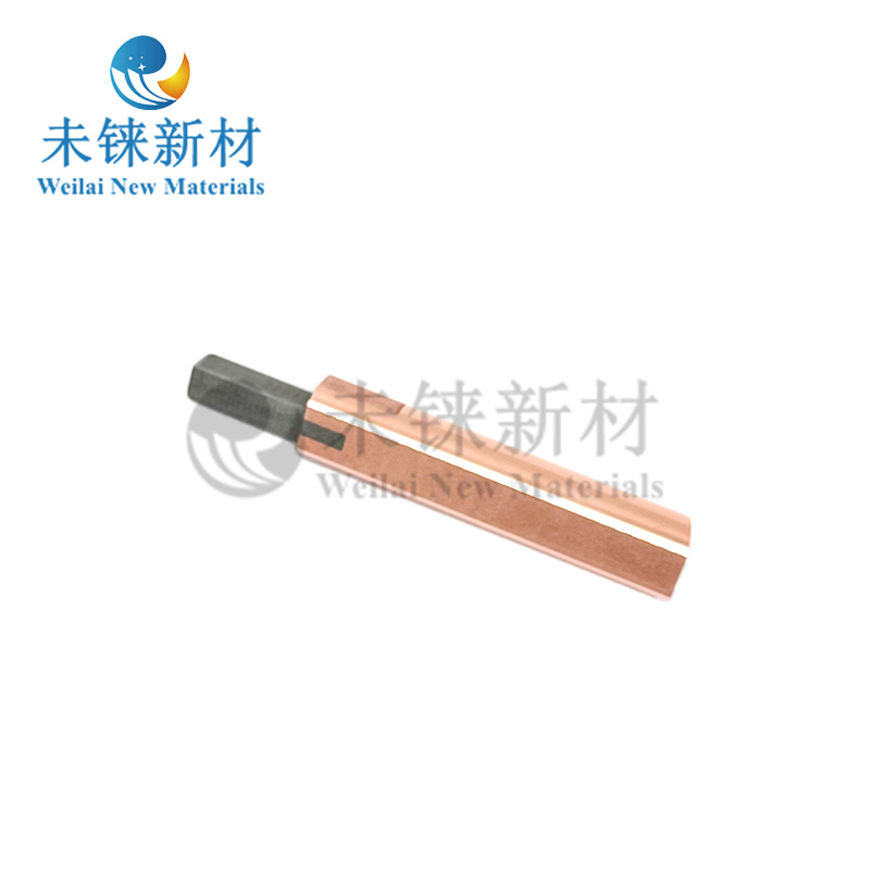 Tungsten copper bonding electrode Tungsten copper bonding electrode