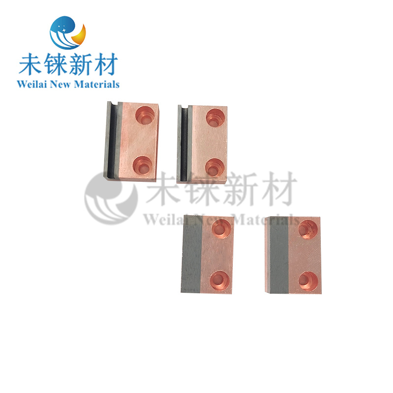 Tungsten copper bonding electrode Tungsten copper bonding electrode