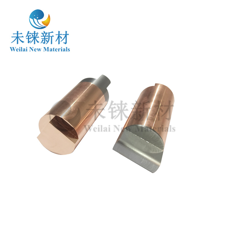 Tungsten copper bonding electrode Tungsten copper bonding electrode