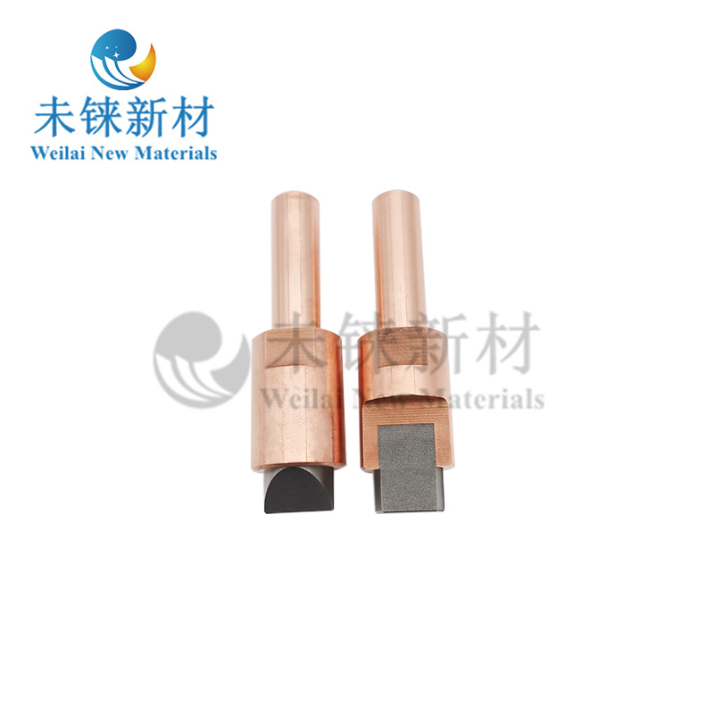 Tungsten copper bonding electrode Tungsten copper bonding electrode