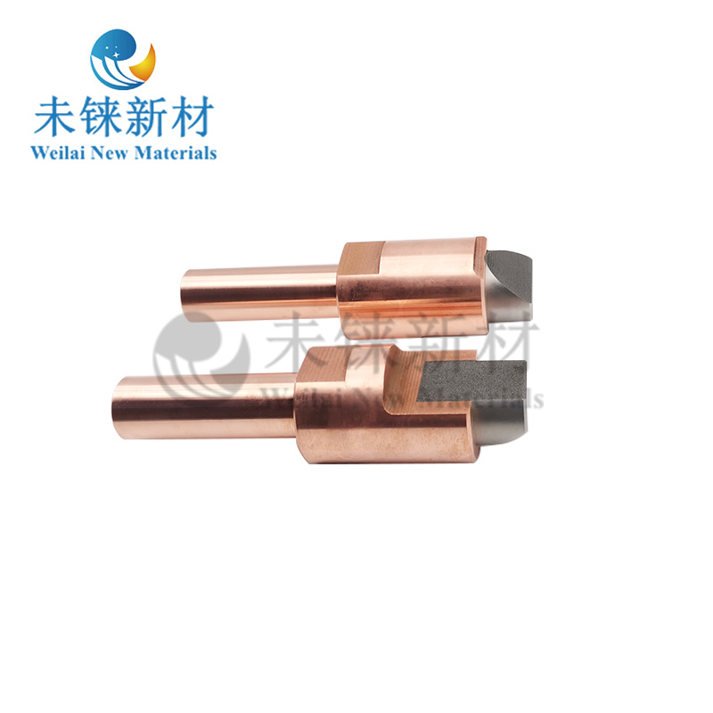 Tungsten copper bonding electrode Tungsten copper bonding electrode