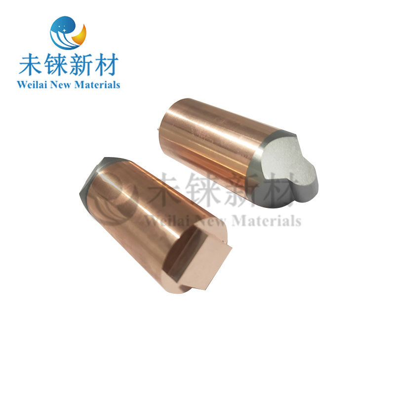 Tungsten copper bonding electrode Tungsten copper bonding electrode