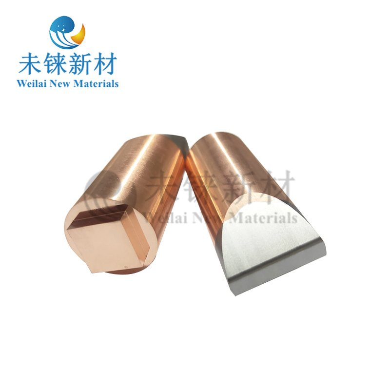 Tungsten copper bonding electrode Tungsten copper bonding electrode