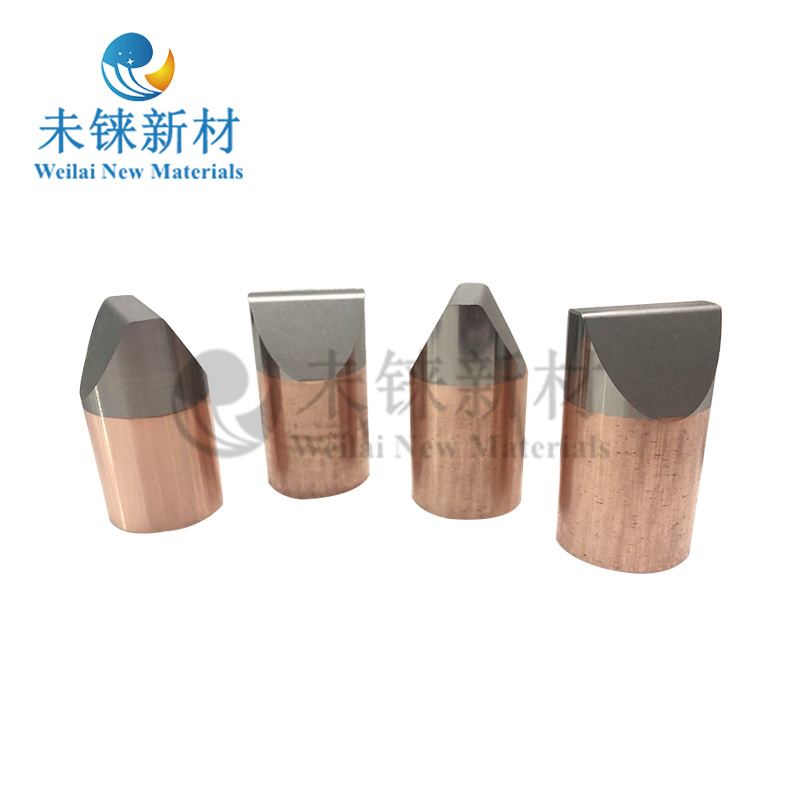 Tungsten copper bonding electrode Tungsten copper bonding electrode