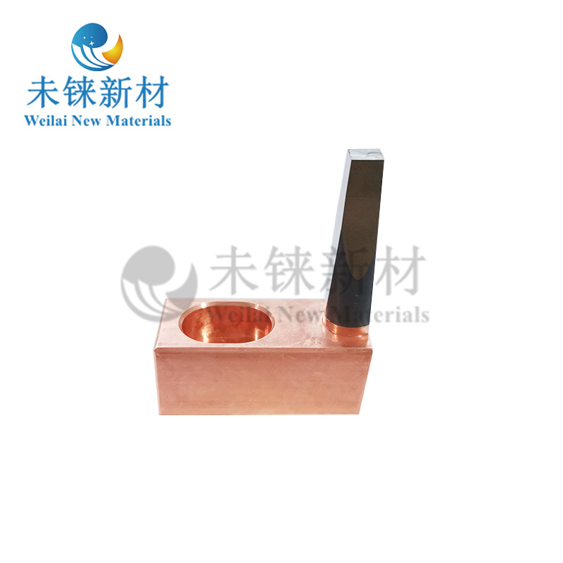 Tungsten copper bonding electrode Tungsten copper bonding electrode