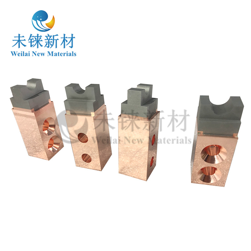 Tungsten copper bonding electrode Tungsten copper bonding electrode
