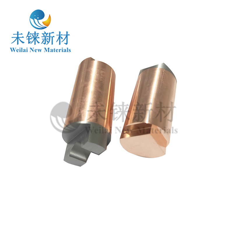 Tungsten copper bonding electrode Tungsten copper bonding electrode