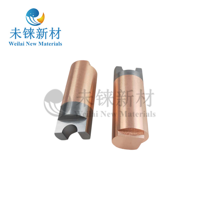 Tungsten copper bonding electrode Tungsten copper bonding electrode