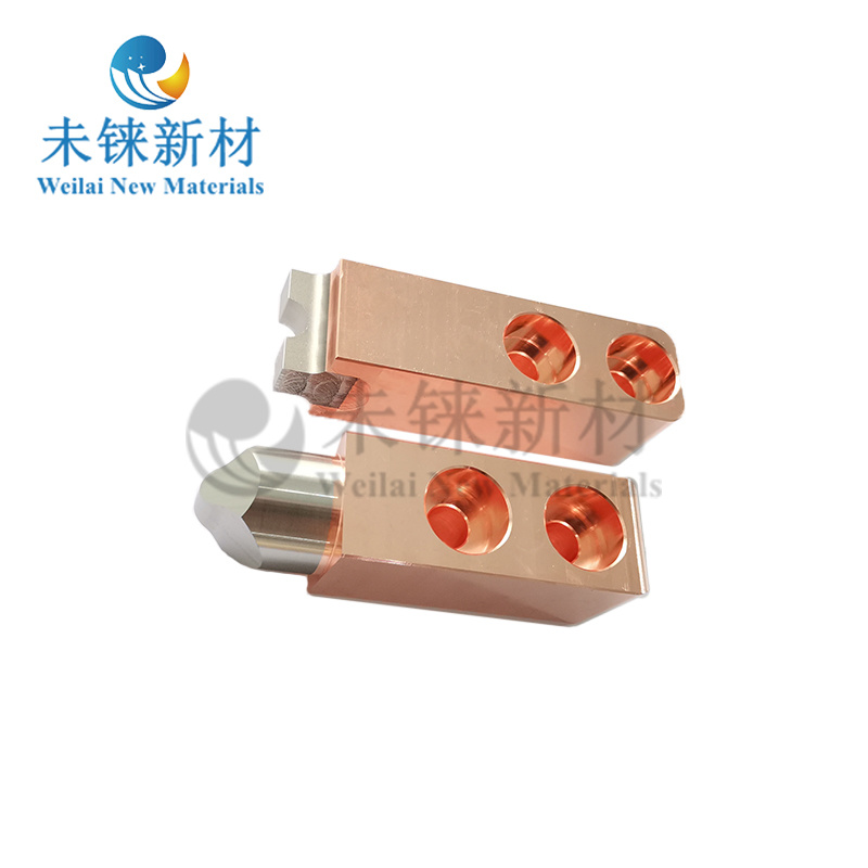 Tungsten copper bonding electrode Tungsten copper bonding electrode