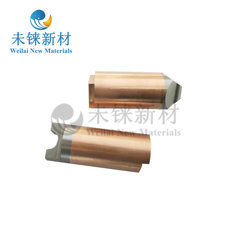 Tungsten copper bonding electrode Tungsten copper bonding electrode