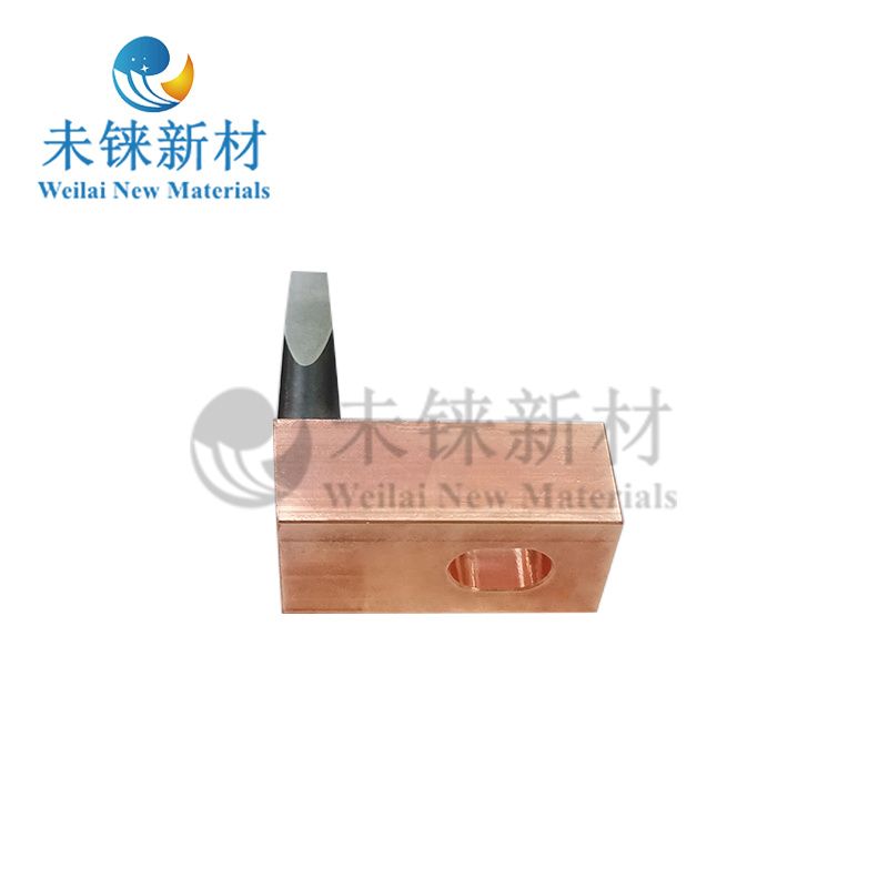Tungsten copper bonding electrode Tungsten copper bonding electrode