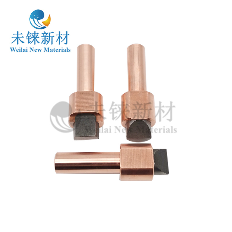 Tungsten copper bonding electrode Tungsten copper bonding electrode