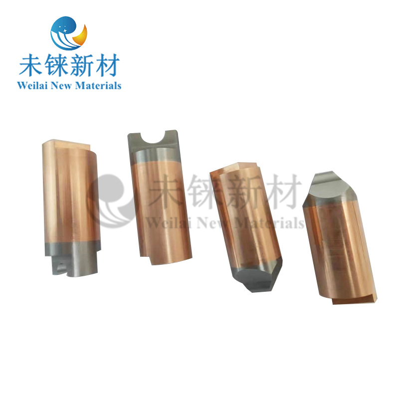 Tungsten copper bonding electrode Tungsten copper bonding electrode