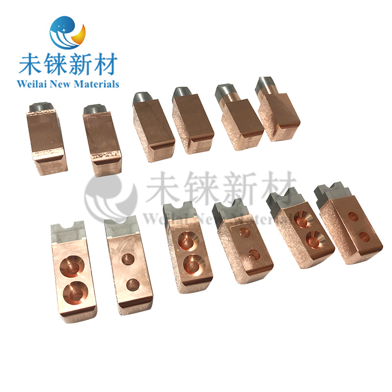 Tungsten copper bonding electrode Tungsten copper bonding electrode