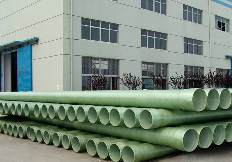 Polyester glass steel pipe