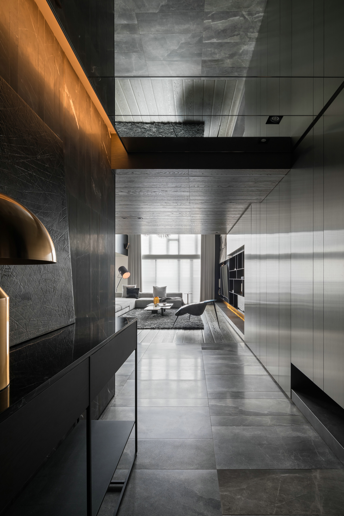 Modern decor style project in Moscow, Russia: 1800 sqm space