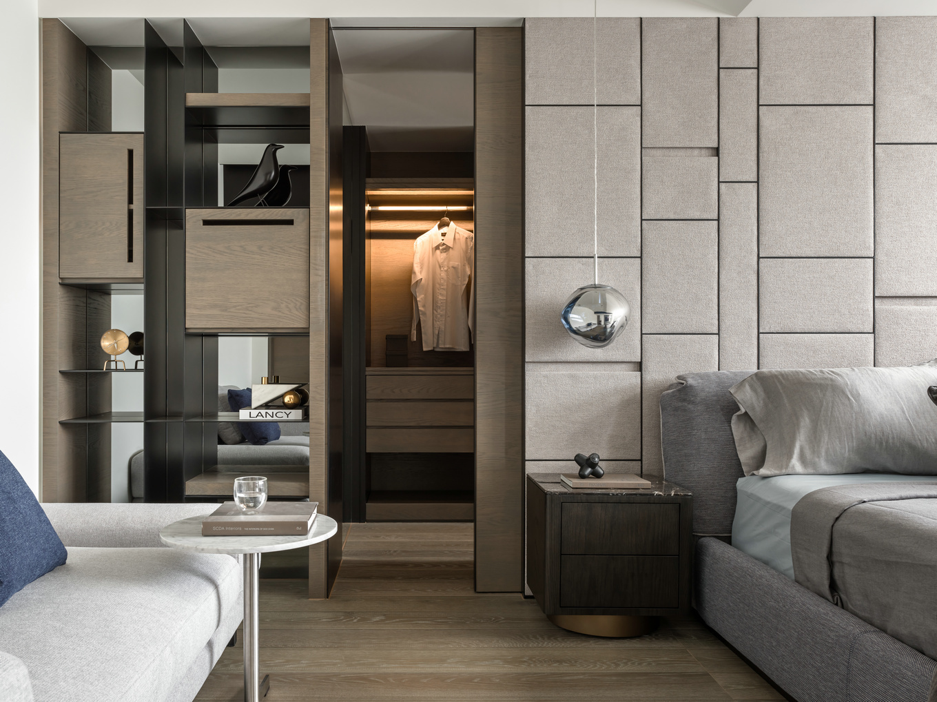 Modern decor style project in Moscow, Russia: 1800 sqm space