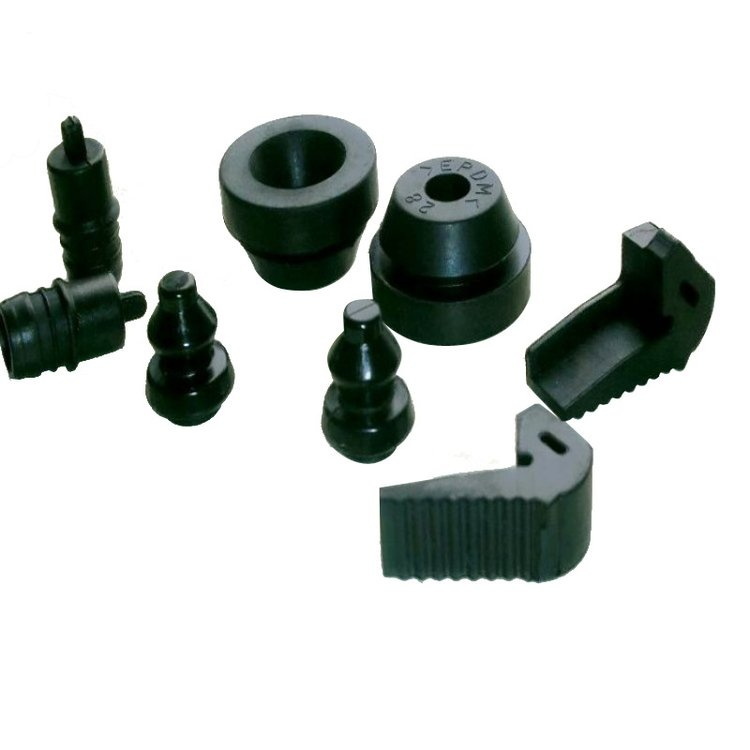 Rubber shock-proof and sound-proof parts