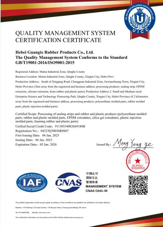 9001 Certificate