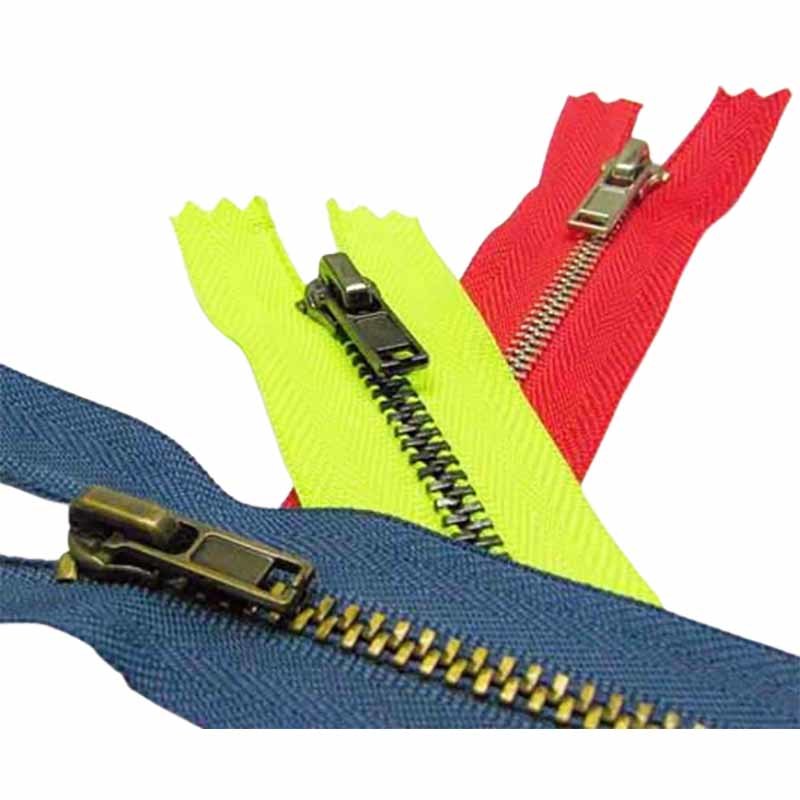 metal zipper