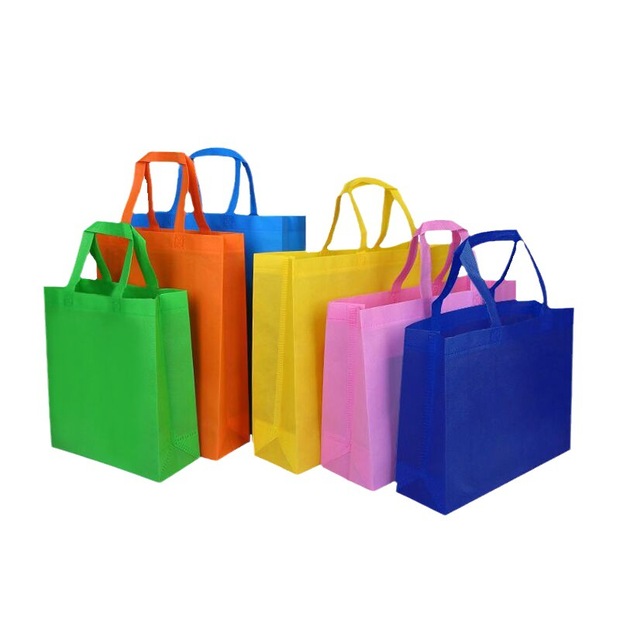 Non-woven handbag custom advertising shopping bag gift bag coated non-woven bag custom clothing store bag