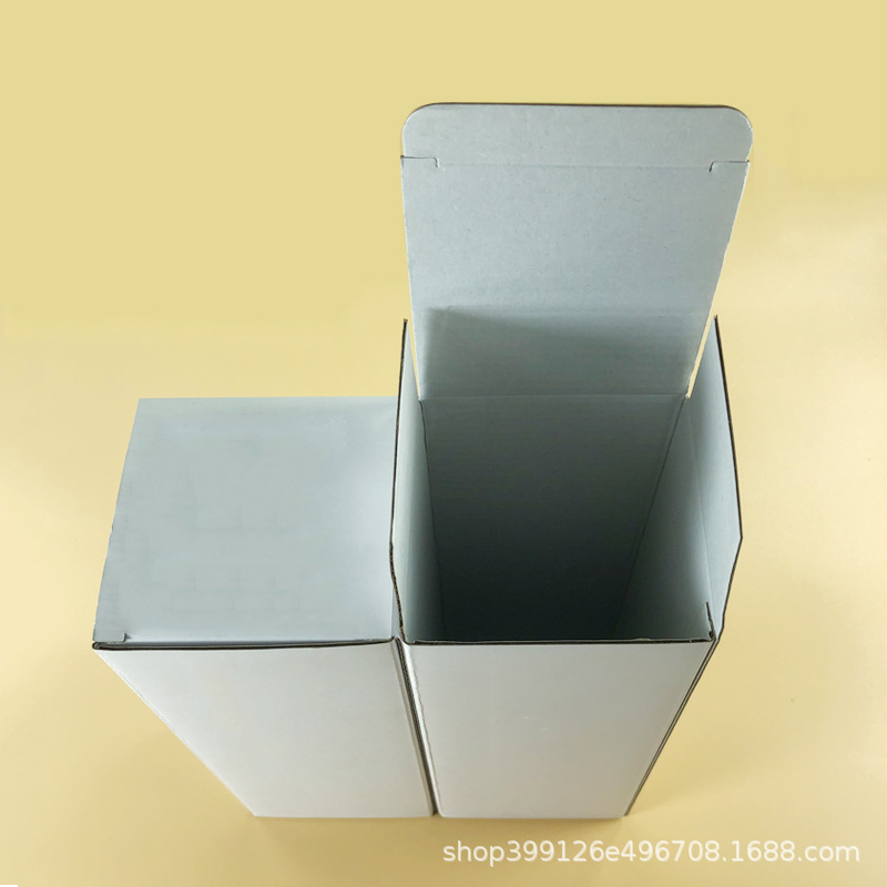 White box spot three-layer white corrugated box universal white hardware packaging corrugated box e-commerce packaging box printable