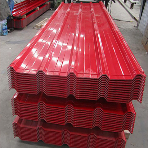 Colored Corrugated Plate