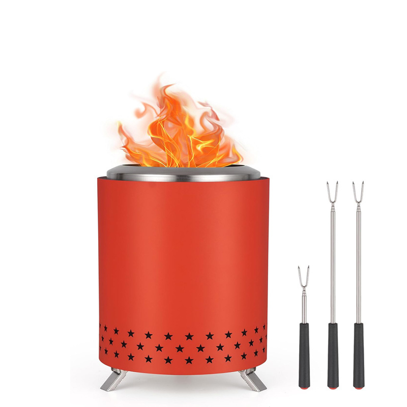 Portable Mesh Tabletop Smokeless Fire Pit