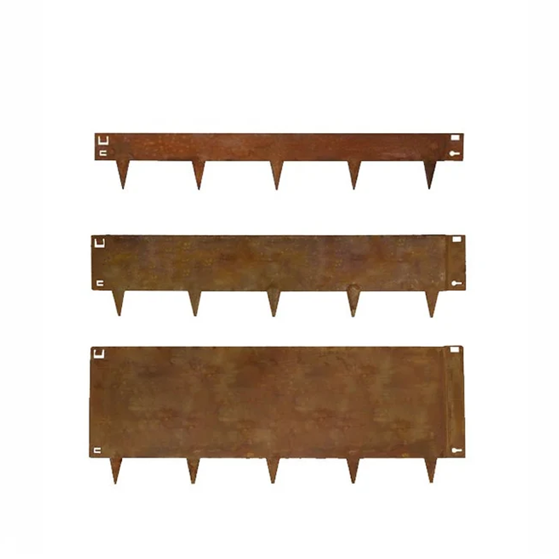 Corten Steel Lawn Border Edging