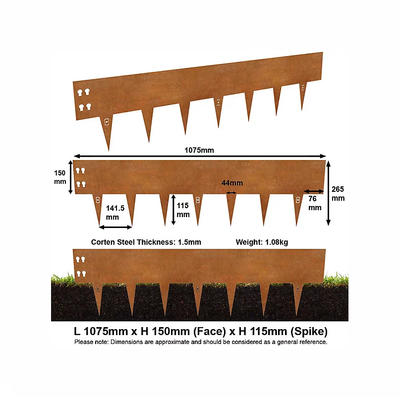 Metal Garden Lawn Edging