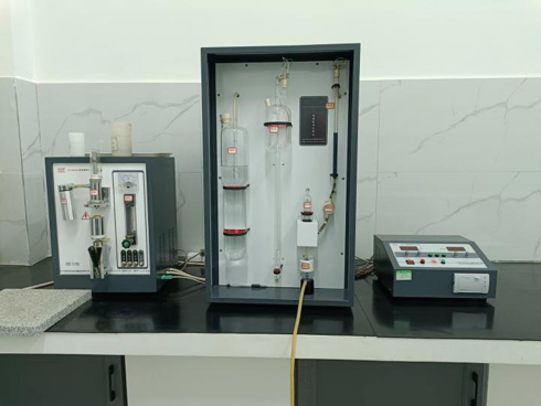 Carbon and sulfur analyzer