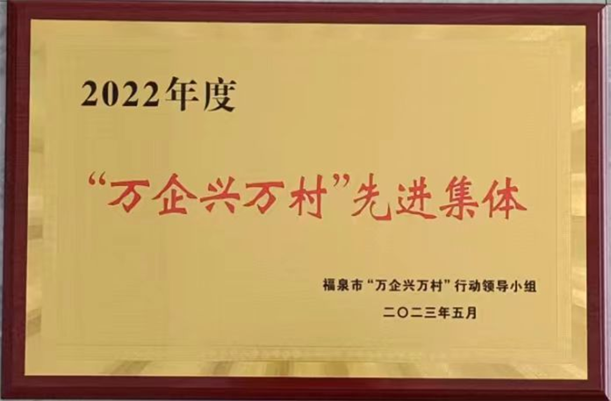"Ten thousand enterprises and ten thousand villages" advanced collective