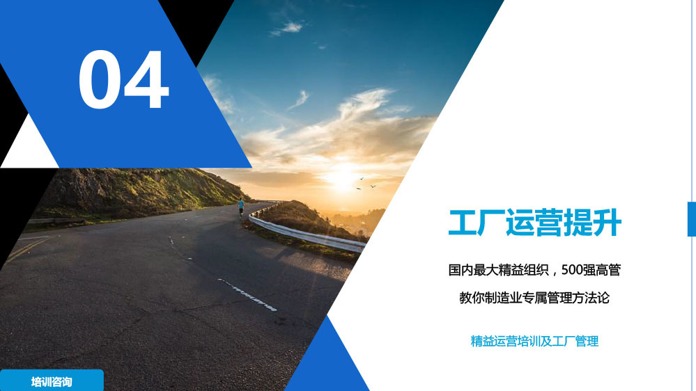 工廠運營提升