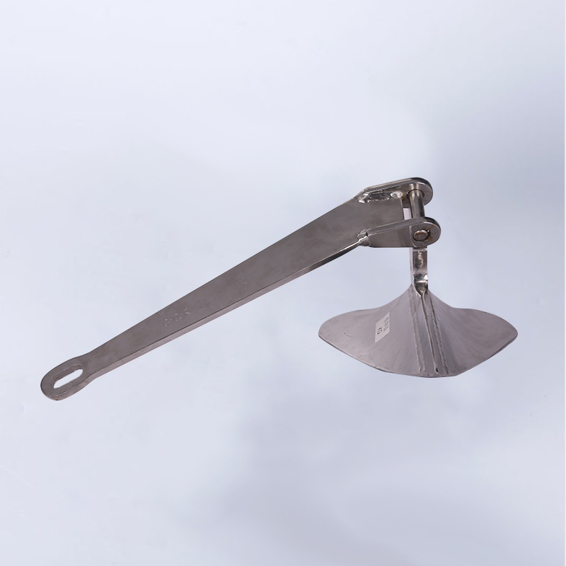 Stainless steel anchor for yachts