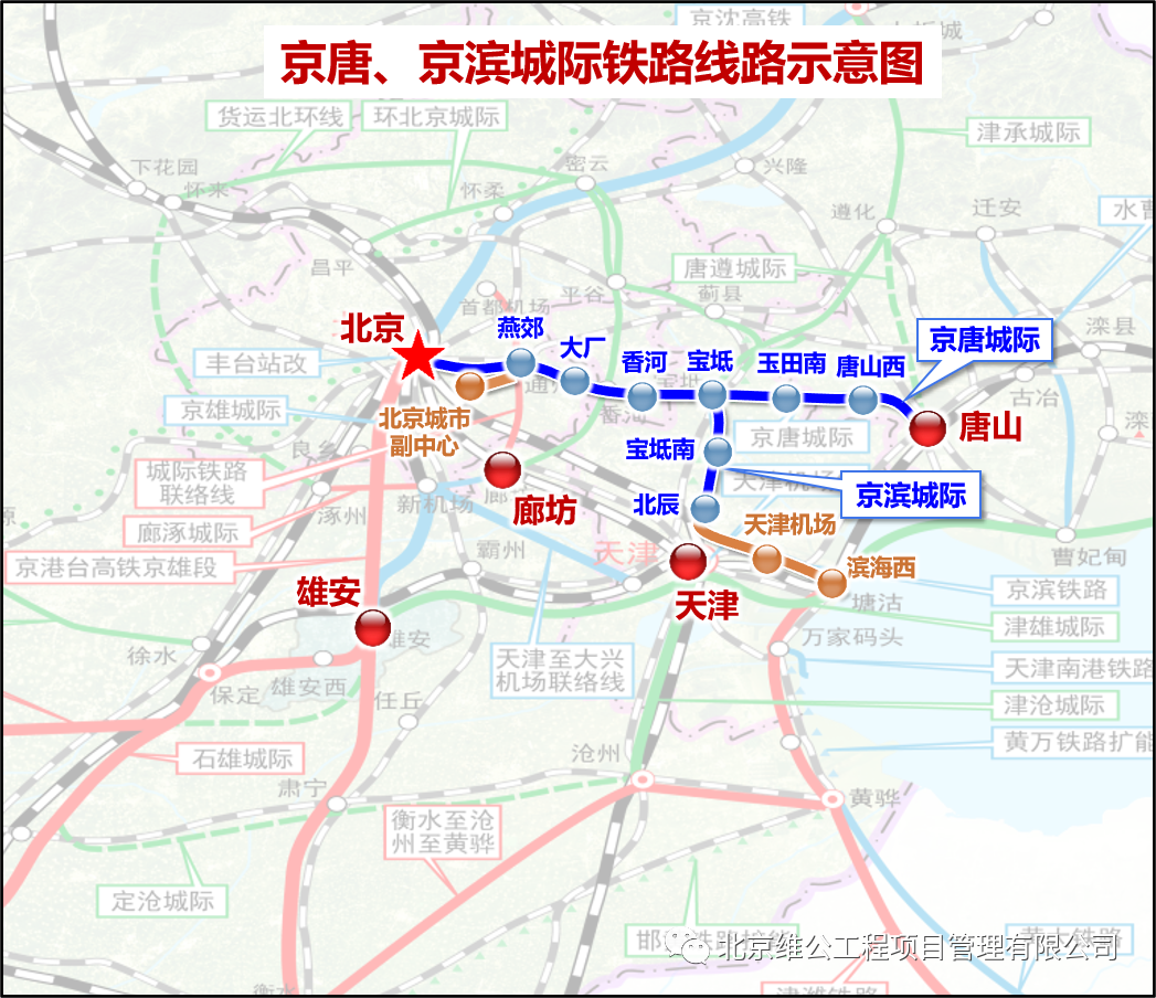 北京至唐山城际铁路12月30日开通运营 京滨城际铁路宝坻至北辰段同步开通