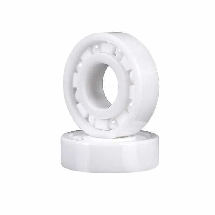 Full ball ceramic bearings