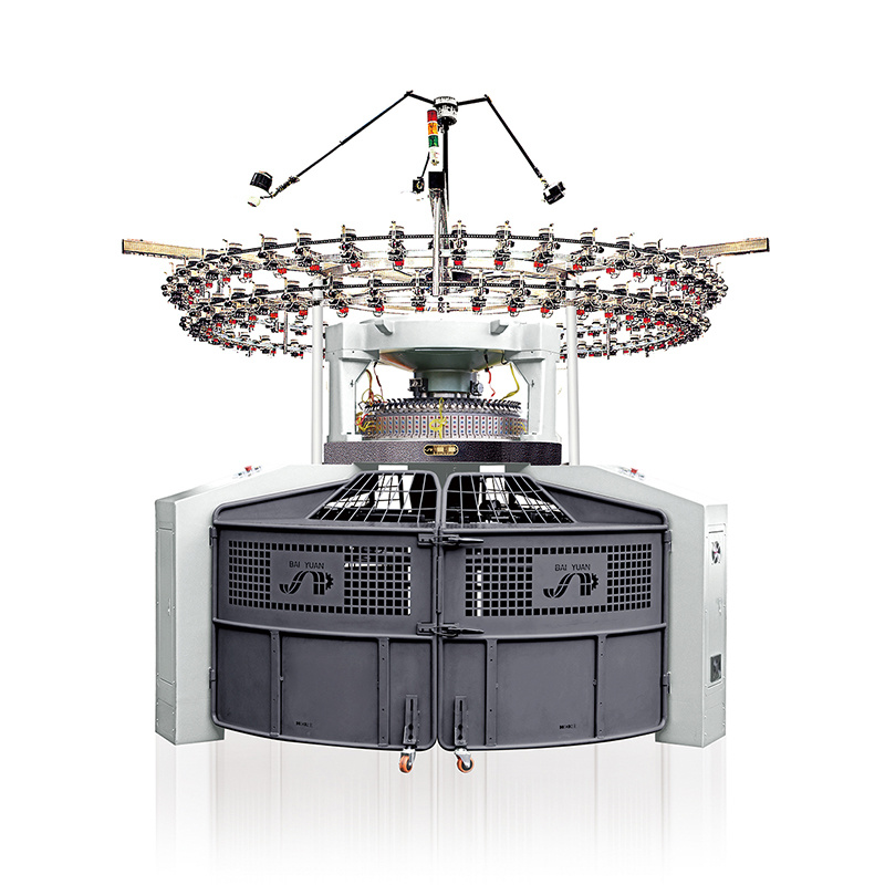 Single & Double Jersey Open Width Circular Knitting Machine