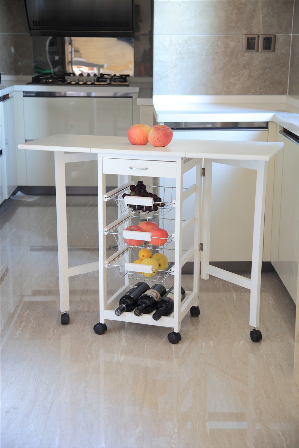 Kitchen Cart with MDF Top