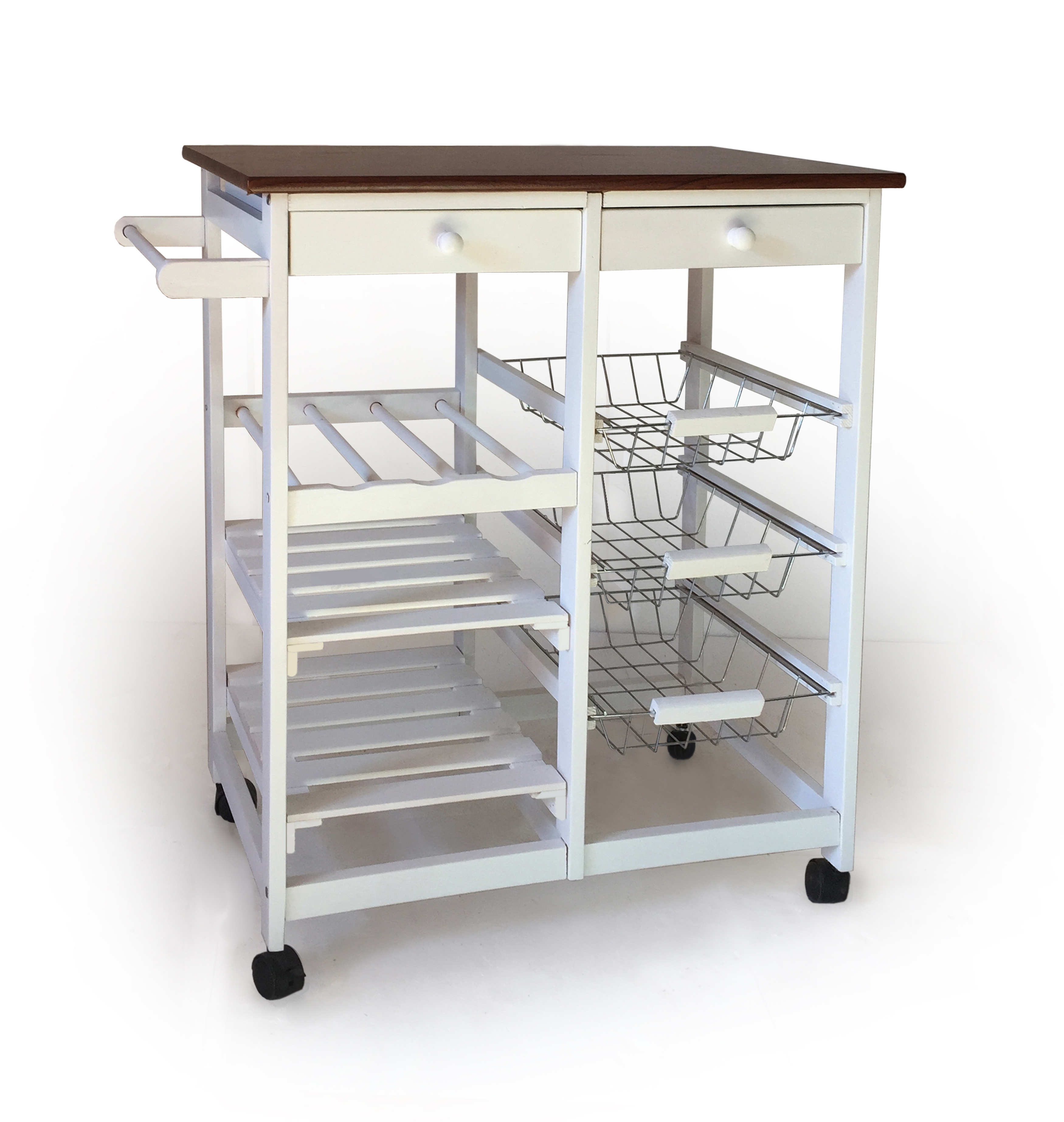 Kitchen Cart with Wheels