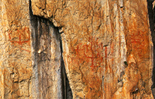 三洲尾巖畫(huà)（龍州縣）