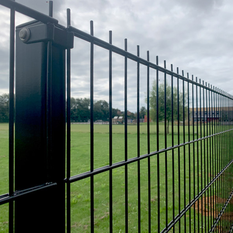 High security powder coating double wire fence 868 fence clear view fence 2D double wire fence