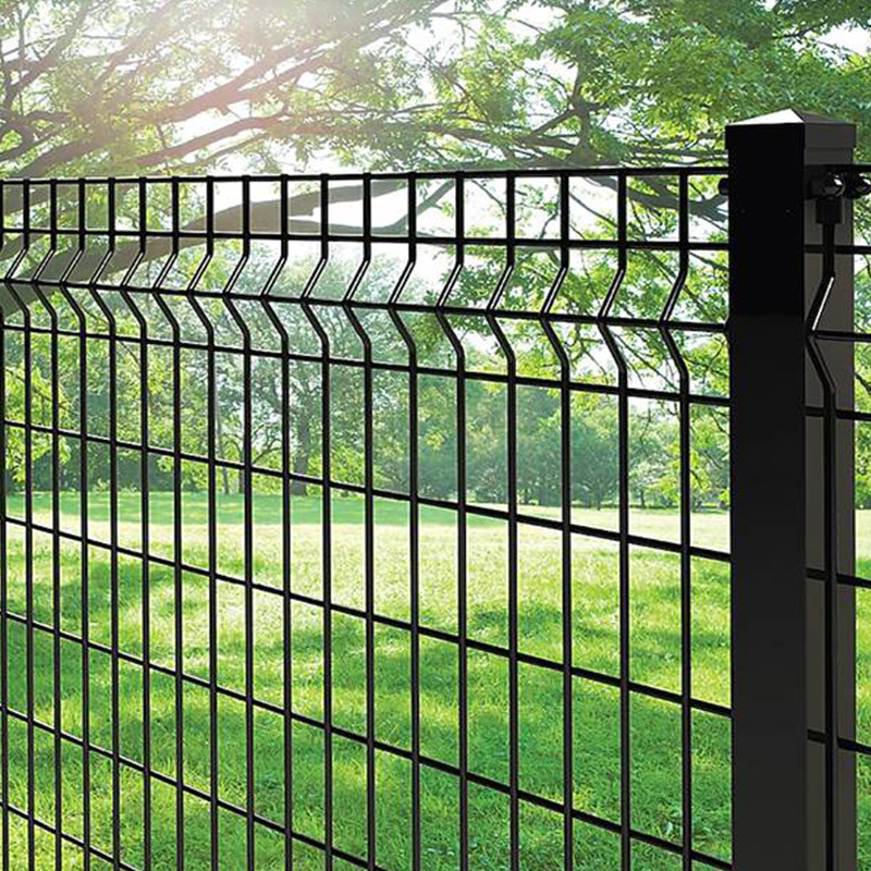 Hot dipped galvanized welded wire mesh panel 3D fencing for farm