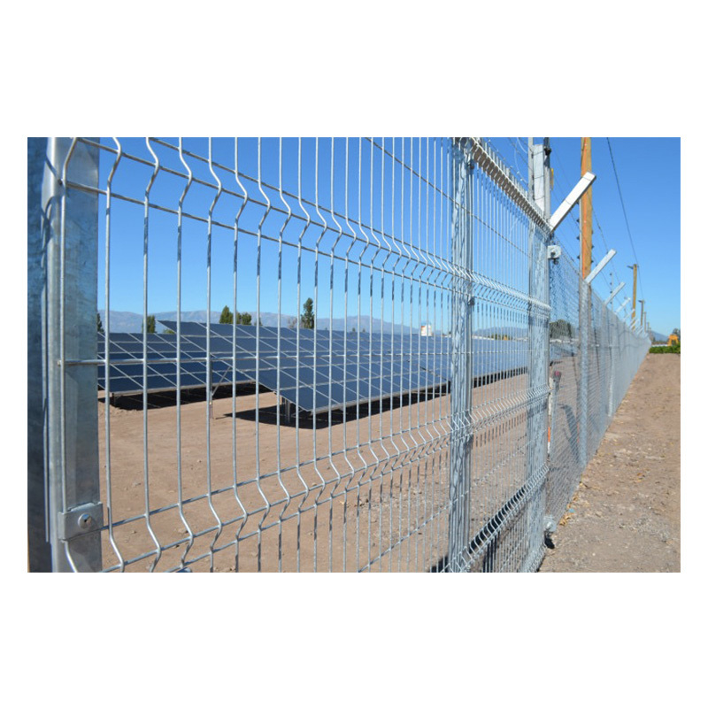 3D Curved Welded Wire Mesh Fence