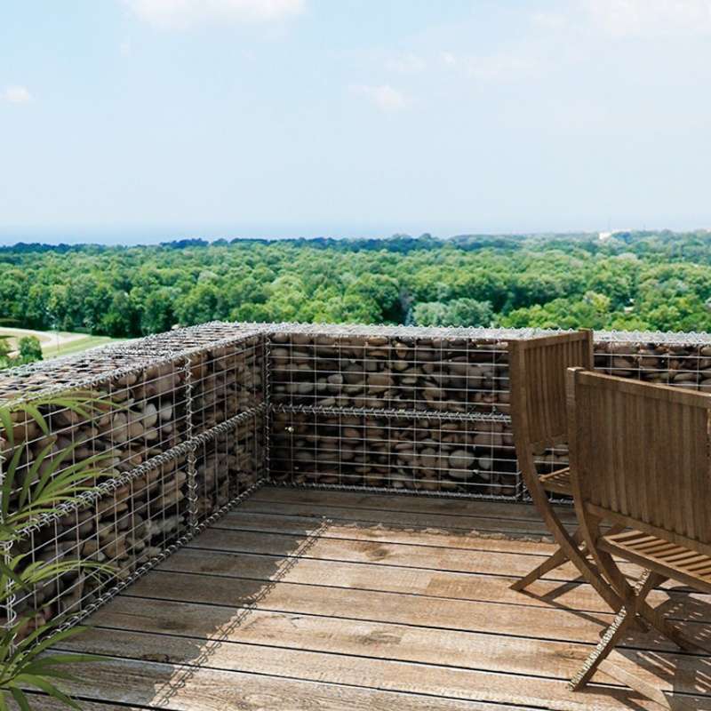 High quality welded gabion wall gabion basket retaining wall gabion fence for sale