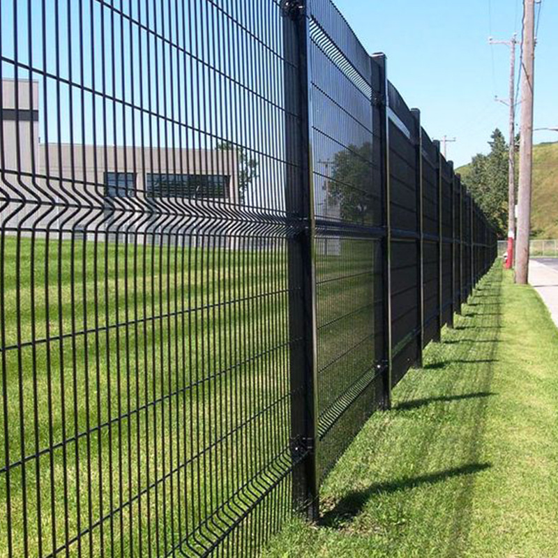 Best price 3D security curved mesh fence anti climb fencing for factory